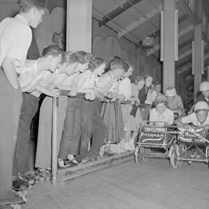 Pram Racing in Birmingham 13th July 1955