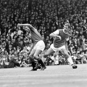 Pre season friendly match at Highbury. Arsenal 3 v Glasgow Rangers 0 Pre season friendly match at Highbury. Arsenal 3 v Glasgow Rangers 0