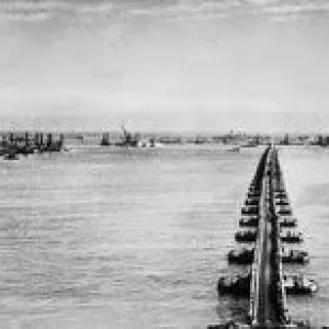 Prefabricated Ports. Two Prefabricated Ports, each as big as Gibraltar were Prefabricated Ports. Two Prefabricated Ports, each as big as Gibraltar were