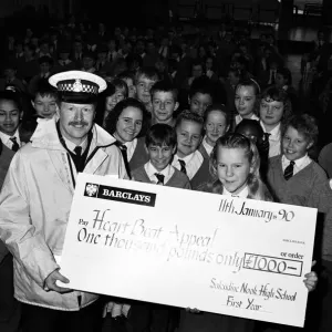 A presentation for the ambulance services Heartbeat appeal was cut short - for a 999 A presentation for the ambulance services Heartbeat appeal was cut short - for a 999