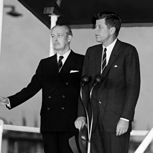President John F Kennedy and Prime Minister Harold MacMillan President Kennedy