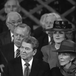 Ronald Reagan Print, 1988