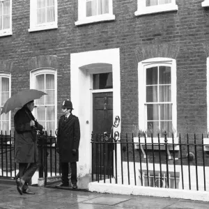 Harold Wilson's Resignation at Lord North Street Print