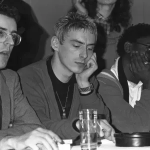 Red Wedge Tour Press Reception Print, 27th January 1986