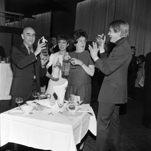Press Reception held at the Royal Lancaster Hotel for Warren Mitchell, Una Stubbs