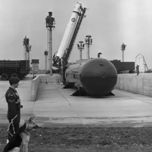 Press Visit to R. A. F. Feltwell - Thor Ballistic Missile Base