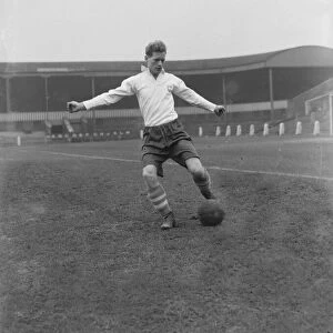 Preston North End football player Tom Finney in training. circa 1950