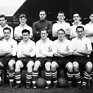 Preston North End Football Team 29th September 1951 Back Row: L / R Cunningham