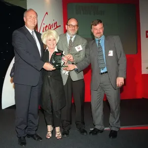 Pride Of Britain Awards May 1999 Winners Barbara Windsor with the inventors of Pride Of Britain Awards May 1999 Winners Barbara Windsor with the inventors of