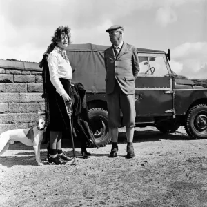 Prime Minister Harold Macmillan with Her Grace the Duchess of Devonshire