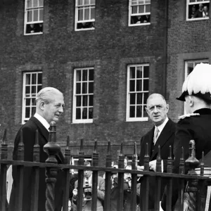 Prime Minister Harold Macmillan and President of France Charles de Gaulle Prime Minister Harold Macmillan and President of France Charles de Gaulle