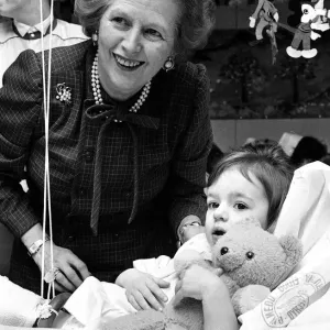 Prime Minister Magaret Thatcher opens Yspyty Gwynedd 13 March 1987 Prime Minister Magaret Thatcher opens Yspyty Gwynedd 13 March 1987