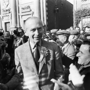 Prime Minister Sir Alec Douglas Home seen here in Kings Lynn during a general election Prime Minister Sir Alec Douglas Home seen here in Kings Lynn during a general election