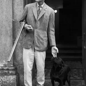 Sir Alec Douglas Home at Castlemains, 19th August 1963 Print Sir Alec Douglas Home at Castlemains, 19th August 1963 Print