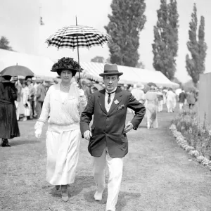 Prime Minister Stanley Baldwin Circa 1920s Pictured with his wife at cricket match Prime Minister Stanley Baldwin Circa 1920s Pictured with his wife at cricket match