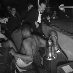 Primo Carnera v Larry Gains, Wrestling match, 23rd October 1951 Primo Carnera v Larry Gains, Wrestling match, 23rd October 1951