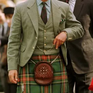 Prince Charles at Dunblane Memorial Service Print (00185)