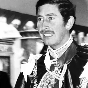 Prince Charles Installation as Great Master of the Bath Print 1975
