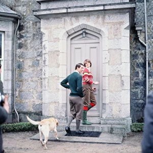 Prince Charles and Lady Diana Spencer at Balmoral 6th May 1981