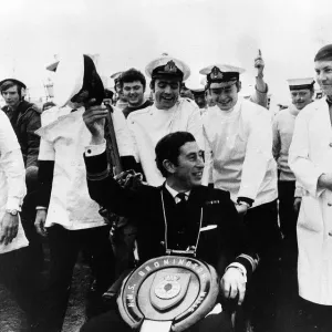 Prince Charles Leaves the Navy Print 1976