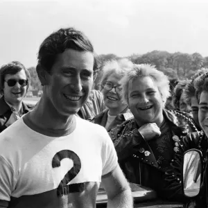 Prince Charles meet Punks during a game of polo. The Punks turned up to the game in Prince Charles meet Punks during a game of polo. The Punks turned up to the game in