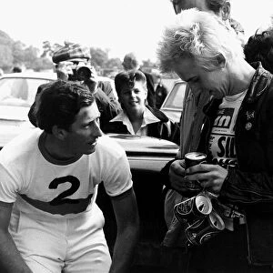 Prince Charles meets punk Phil Sick at polo match in 1979