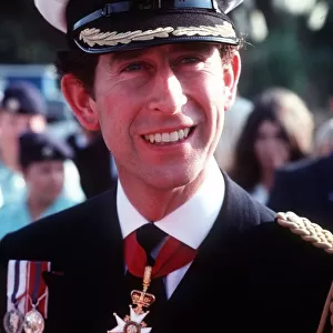 Prince Charles in New Zealand, April 1981