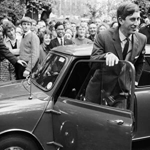 Prince Charles, October 1967 Pictured at Cambridge University Steps from his