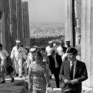 Prince Charles overseas visits Circa 1966