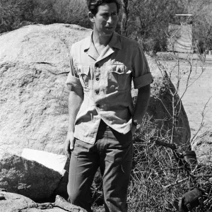 Prince Charles pictured at Goodardy Sheep Station, Western Australia. March 1979 Prince Charles pictured at Goodardy Sheep Station, Western Australia. March 1979