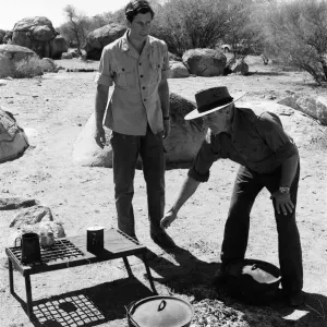 Prince Charles pictured at Goodardy Sheep Station, Western Australia Prince Charles pictured at Goodardy Sheep Station, Western Australia
