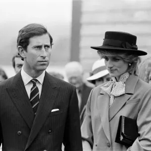 Prince Charles, Prince of Wales and Diana, Princess of Wales visit Saint John