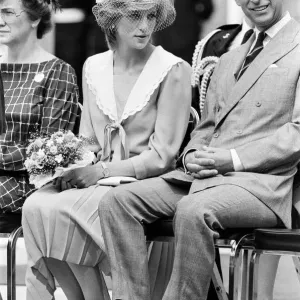 Prince Charles, Prince of Wales and Diana, Princess of Wales visit Prince Edward Island Prince Charles, Prince of Wales and Diana, Princess of Wales visit Prince Edward Island
