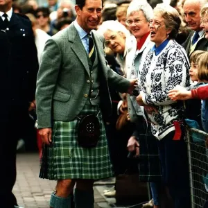 Prince Charles in Mod Style Print (00185)