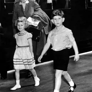 Prince Charles - The Prince of Wales with his sister Princess Anne Prince Charles - The Prince of Wales with his sister Princess Anne