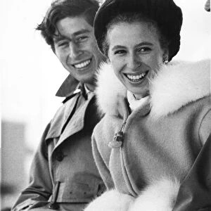 Prince Charles, The Prince of Wales and his sister Princess Anne
