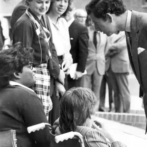 Prince Charles, The Prince of Wales during his visit to the North East 1 July 1981 - Prince Charles, The Prince of Wales during his visit to the North East 1 July 1981 -