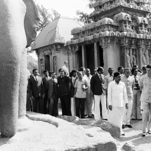 Prince Charles, Prince of Wales visits Madras, India. 4th December 1980 Prince Charles, Prince of Wales visits Madras, India. 4th December 1980