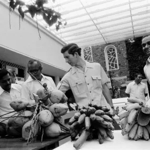 Prince Charles, Prince of Wales visits Madras, India. 4th December 1980 Prince Charles, Prince of Wales visits Madras, India. 4th December 1980
