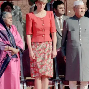 Prince Charles and Princess Diana visit India in February 1992 Prince Charles and Princess Diana visit India in February 1992