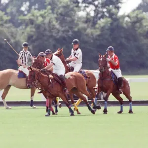 Prince Charles (Red shirt wearing number 3) was locked in a fierce battle with Princess Prince Charles (Red shirt wearing number 3) was locked in a fierce battle with Princess