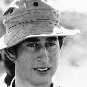 Prince Charles during the royal tour of Kenya Circa 1971 Prince Charles during the royal tour of Kenya Circa 1971