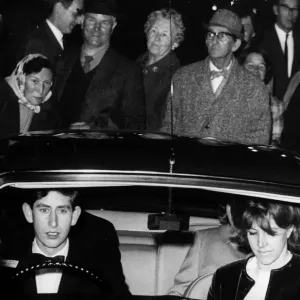 Prince Charles sitting at the wheel of a car April 1967 Prince Charles sitting at the wheel of a car April 1967
