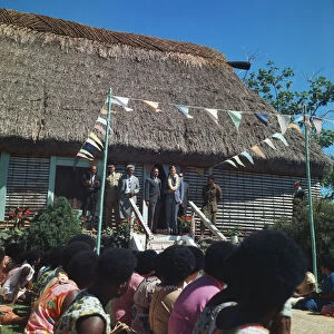 Prince Charles visits Viseisei Village, Viti Levu Island, in Ba Province of Fiji