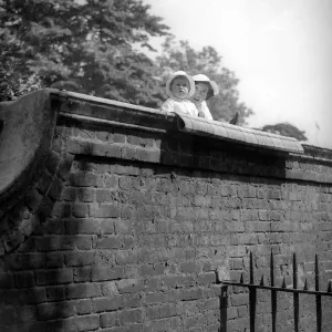 Prince Charles watching The King driving along the Mall, Aug 1950 Prince Charles watching The King driving along the Mall, Aug 1950