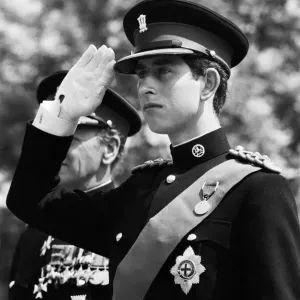 Prince Charles in Military Uniform, June 1969 Print (00128)