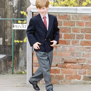 Print of Prince Harry at Windsor Castle Easter Service