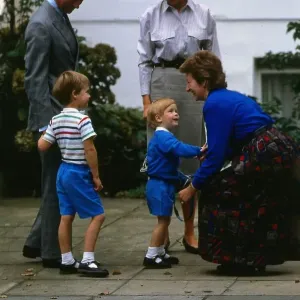 Prince Harry attends his first day at school, Chepstow Villas nursery in Kensington Prince Harry attends his first day at school, Chepstow Villas nursery in Kensington