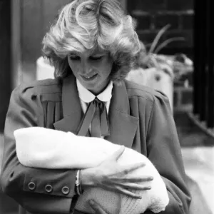 Prince Harry leaves St Marys Hospital, London, after birth previous day Prince Harry leaves St Marys Hospital, London, after birth previous day