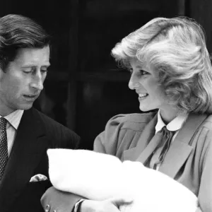Prince Harry leaves St Marys Hospital, London, after birth previous day Prince Harry leaves St Marys Hospital, London, after birth previous day